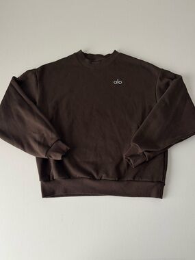 Brown Alo Yoga Accolade Crewneck